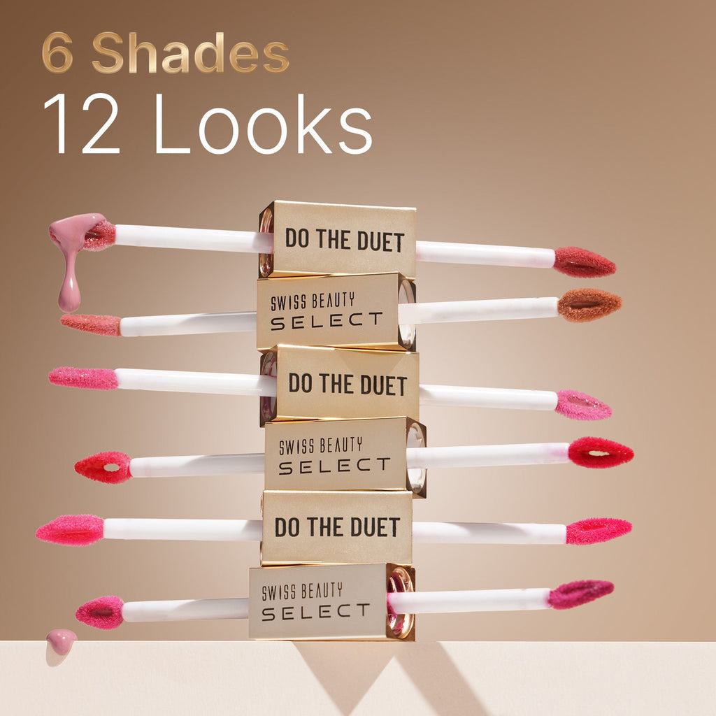 Swiss Beauty Select Do The Duet Lipstick - 4 Rouge Mauve - Distacart