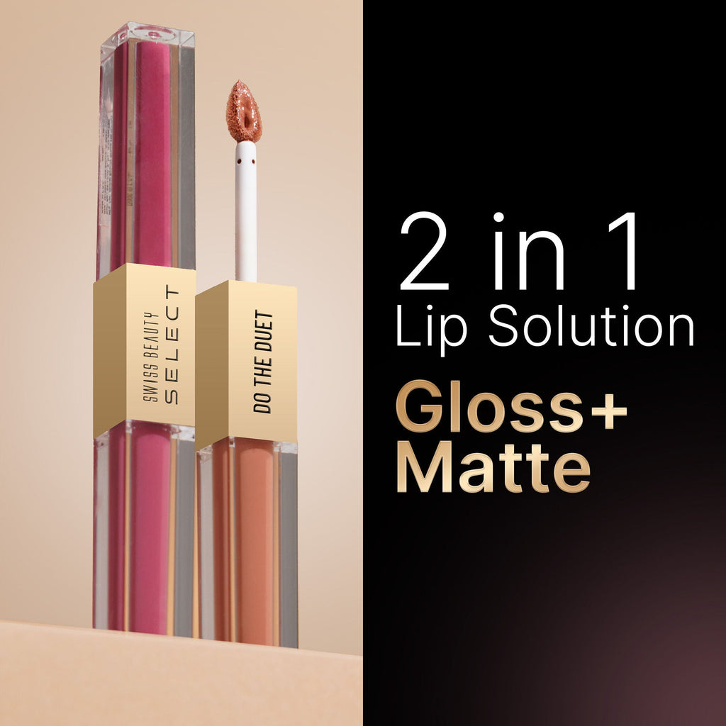 Swiss Beauty Select Do The Duet Lipstick - 5 Lady Pink - Distacart