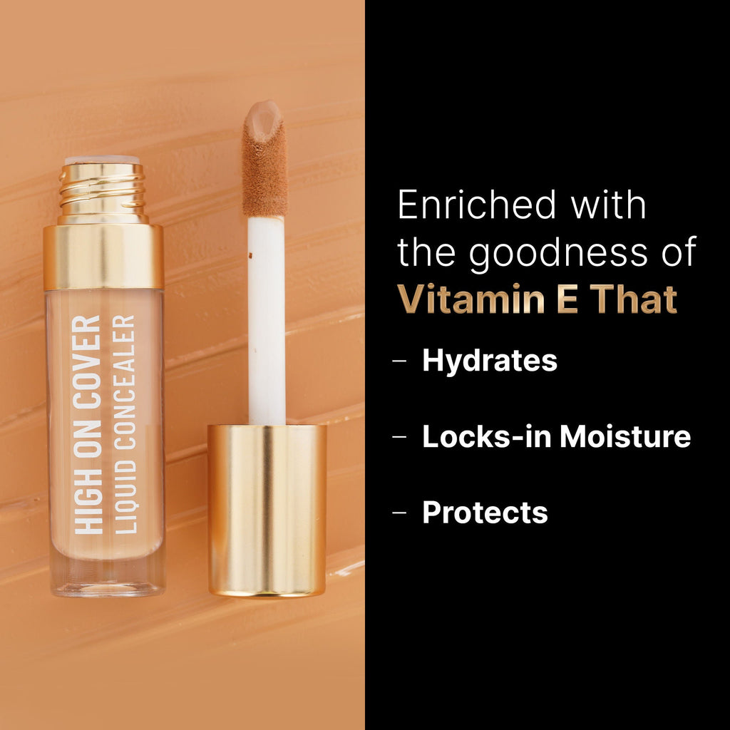 Swiss Beauty Select High on Cover Liquid Concealer - 3.5 Dusky To Deep - Distacart
