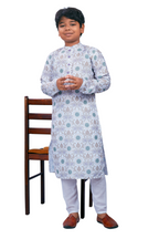 DEIANA'S Casual Designer Kurta Pyjama Set For Boys And kids (White With Multicolor)