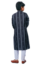 DEIANA'S Casual Designer Kurta Pyjama Set For Boys And kids (Black)
