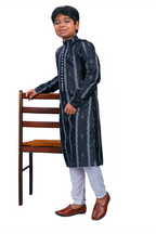 DEIANA'S Casual Designer Kurta Pyjama Set For Boys And kids (Black)