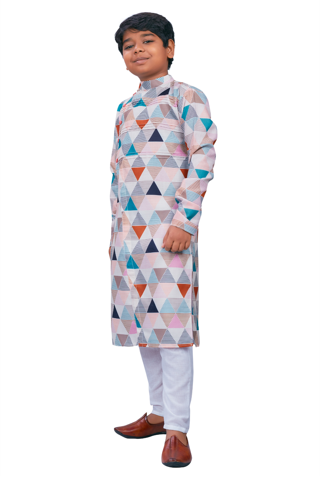 DEIANA'S Casual Designer Kurta Pyjama Set For Boys And kids (Multicolor)