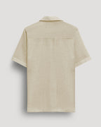 Fabmade Men’S Beige Cotton Shirt