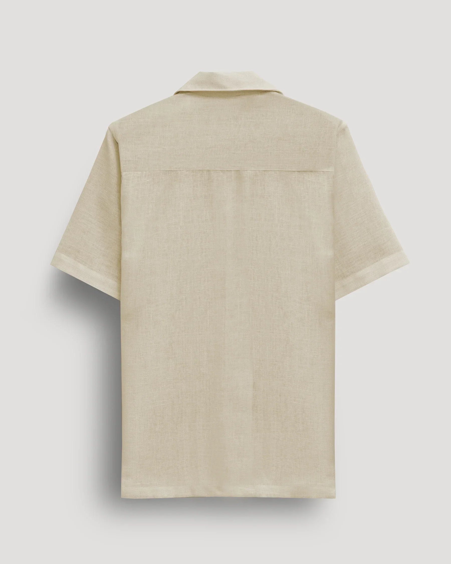 Fabmade Men’S Beige Cotton Shirt