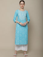 Sangria Women Bandhani Printed Kurta