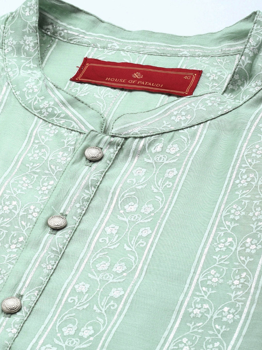 House of Pataudi Ethnic Motifs Printed Straight Jashn Kurta