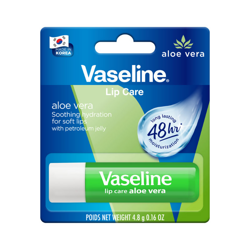 Vaseline Lip Care Lip Balm Stick - Aloe Vera - Distacart