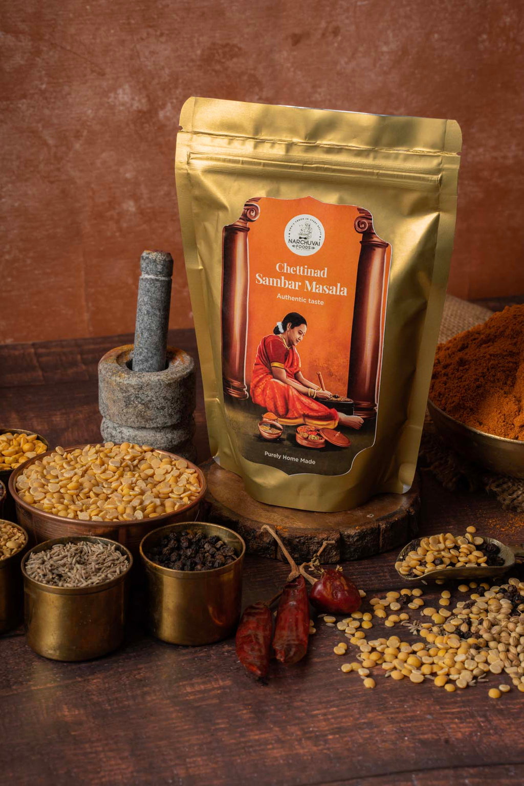 Narchuvai Foods Chettinad Sambar Masala - Distacart