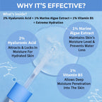 Nykaa SkinRX Hydra X with 2% Hyaluronic Acid + 1% Vitamin B5 Serum for Deep Hydration & Soft Skin
