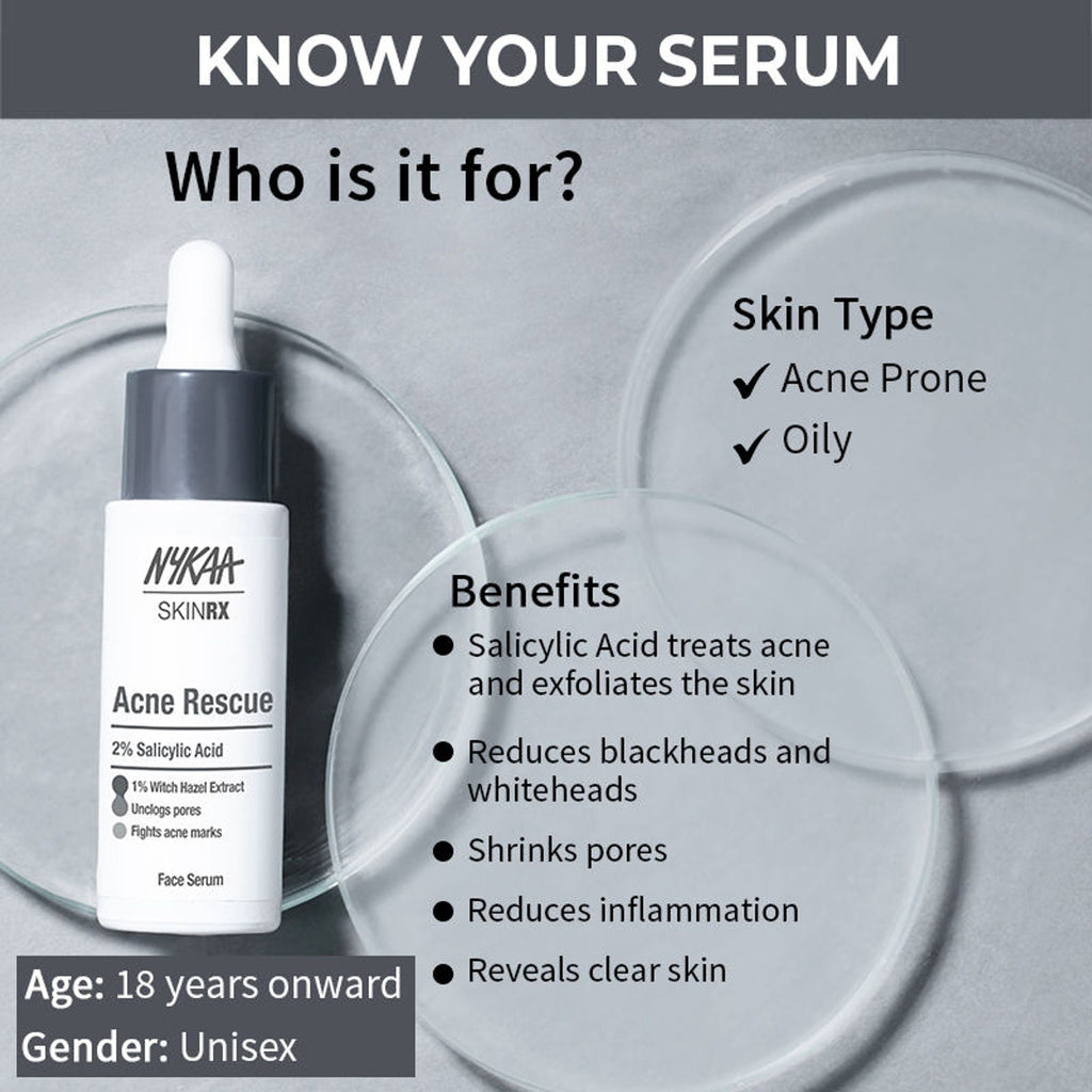Nykaa SKINRX 2% Salicylic Acid Face Serum