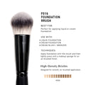 CUFFS N LASHES Foundation Brush - F016