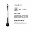 CUFFS N LASHES Flat Brush & Blending Dual Brush - 04