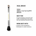 CUFFS N LASHES Flat Brush & Blending Dual Brush - 04