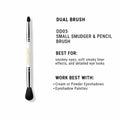 CUFFS N LASHES Small Smudger & Pencil Dual Brush - 05