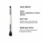 CUFFS N LASHES Small Smudger & Pencil Dual Brush - 05
