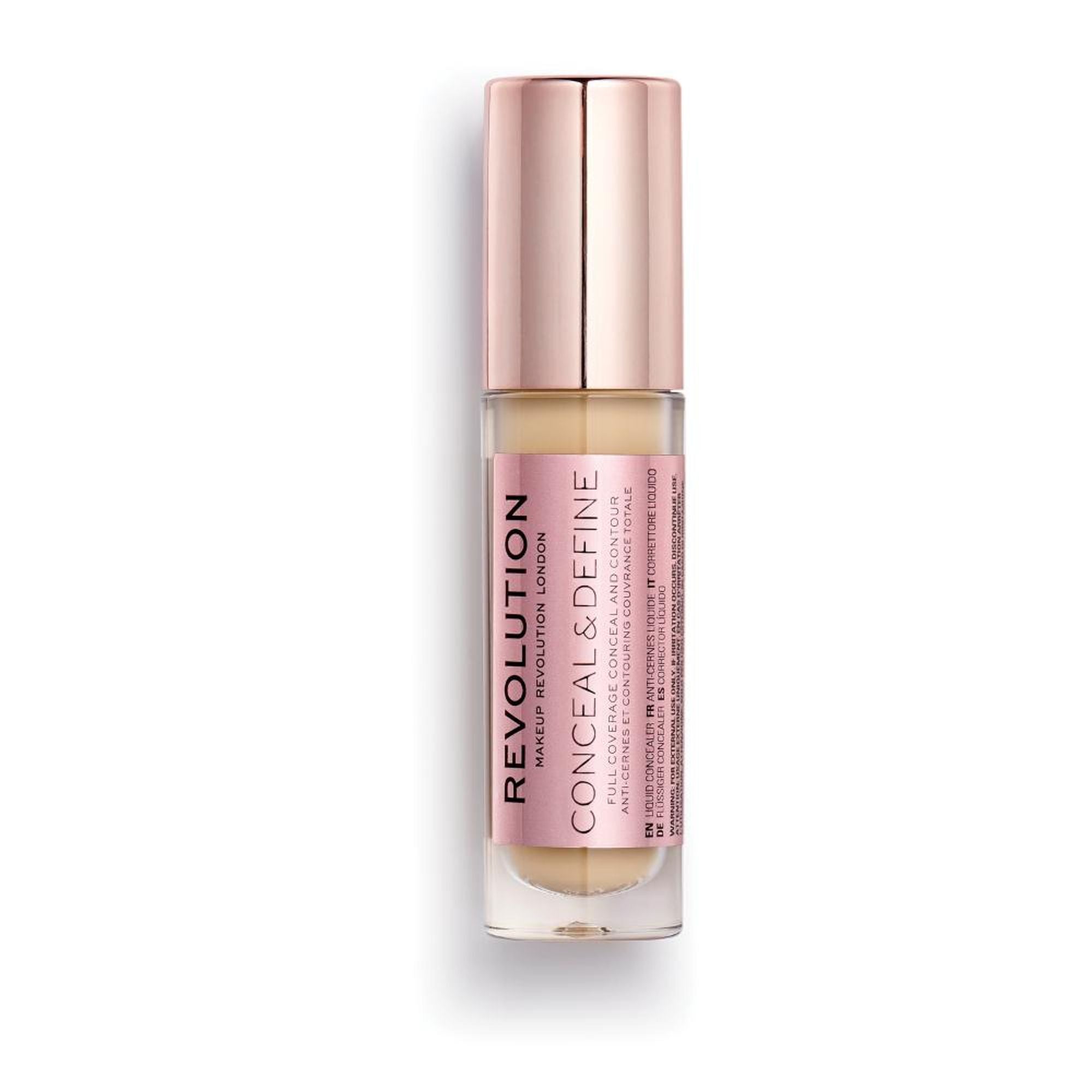 Makeup Revolution Conceal & Define Full Coverage Concealer & Contour - C5.7 - Distacart