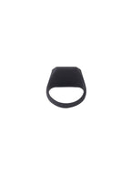 NVR Men's Set of 2 Black Rhodium-Plated Finger Ring