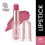 Swiss Beauty High Shine Finish Smooth Glide Pure Lustre Lipstick - 5 Silk Pink