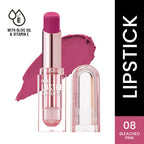Swiss Beauty High Shine Finish Smooth Glide Pure Lustre Lipstick - 8 Bleached Pink