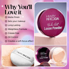 Hilary Rhoda Bake Out Matte Loose Powder - Tanslucent 01 - Distacart