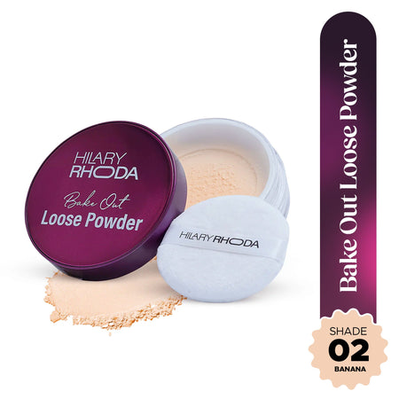 Hilary Rhoda Bake Out Matte Loose Powder - Banana 02