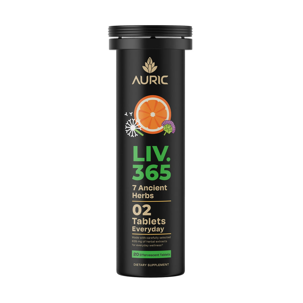 Auric Herbal Liver Support Supplement - Distacart