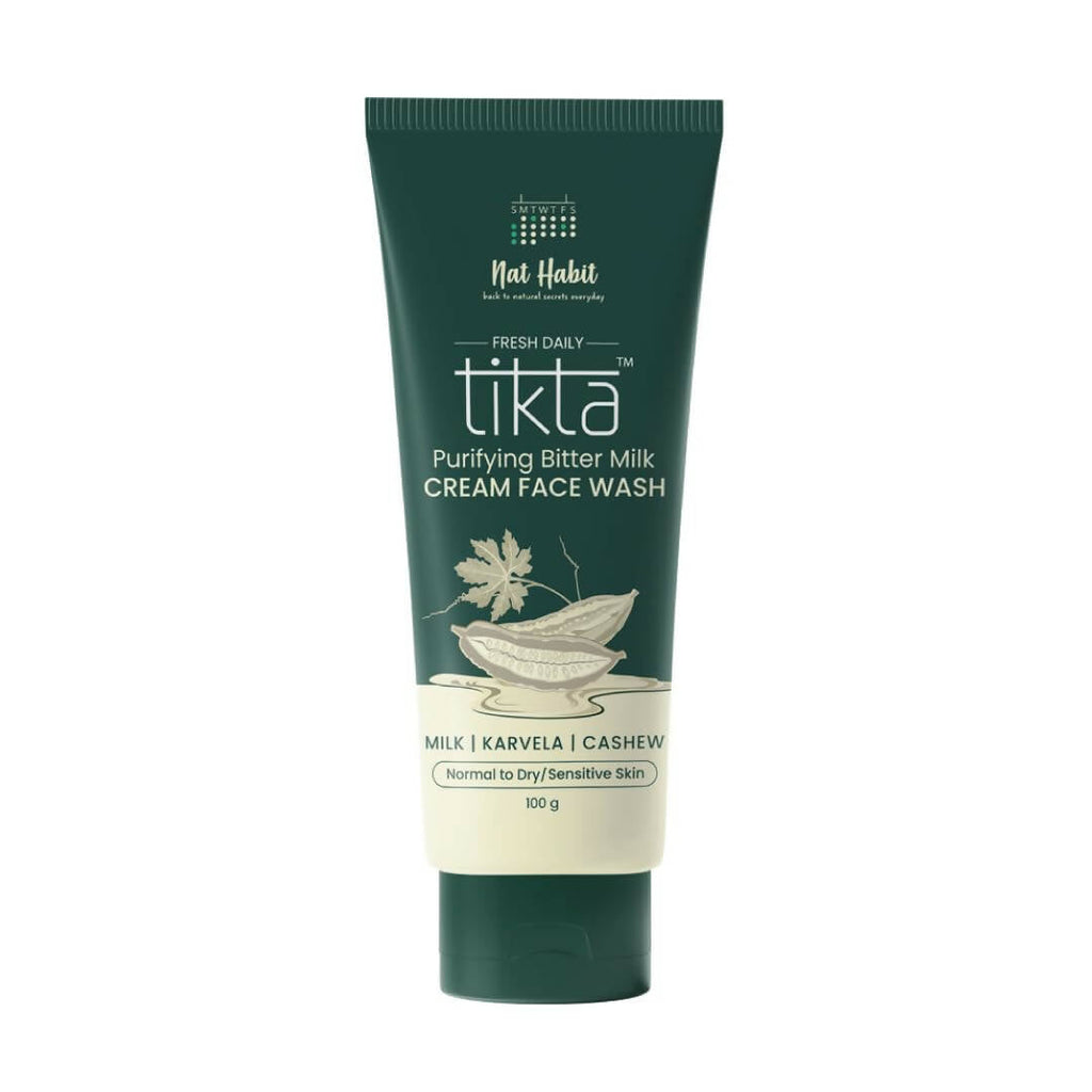 Nat Habit Purifying Bitter Milk Tikta Cream Face Wash