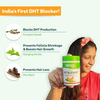 OZiva Plant Based DHT Blocker For Hair Fall Control With Stinging Nettle Extract - Distacart