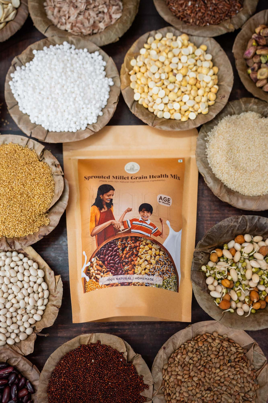 Narchuvai Foods Sprouted Millet Grain Health Mix - Distacart