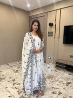 Yash Enterprise Presenting New Signer Anarkali Suit In New Fancy Style - Distacart