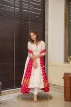 Yash Enterprise Eid Special White Premium Quality Suit Set - Distacart
