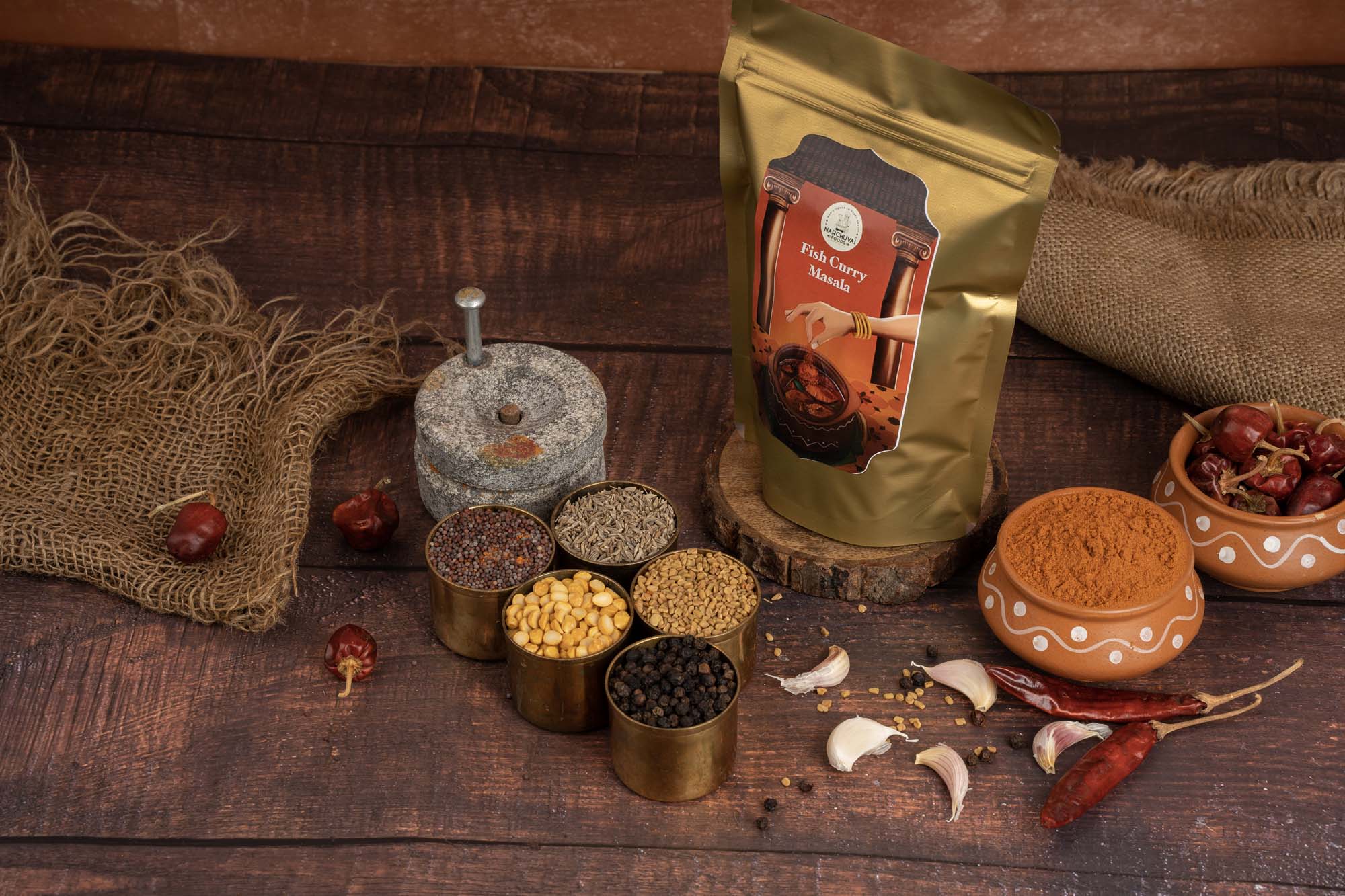 Narchuvai Foods Fish Curry Masala - Distacart