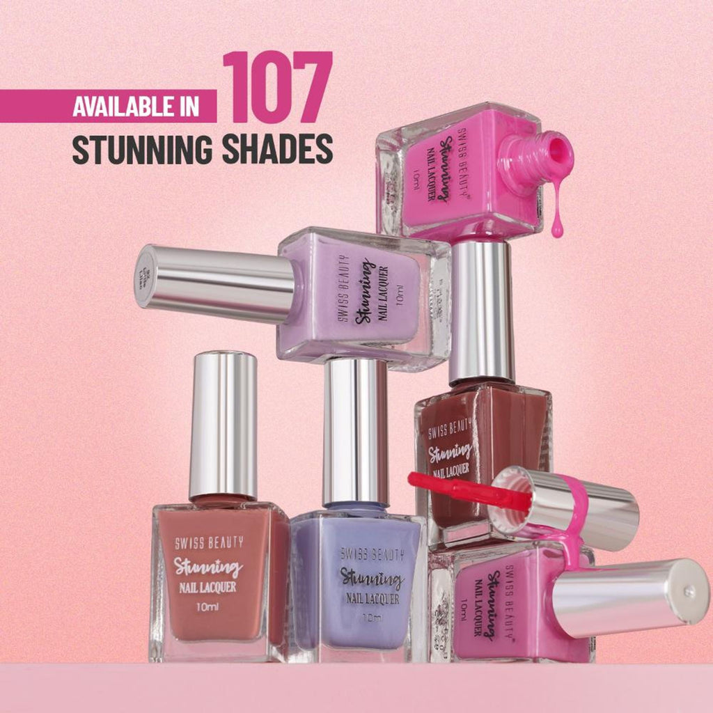 Swiss Beauty Stunning Nail Lacquer - Shade 02 - Distacart