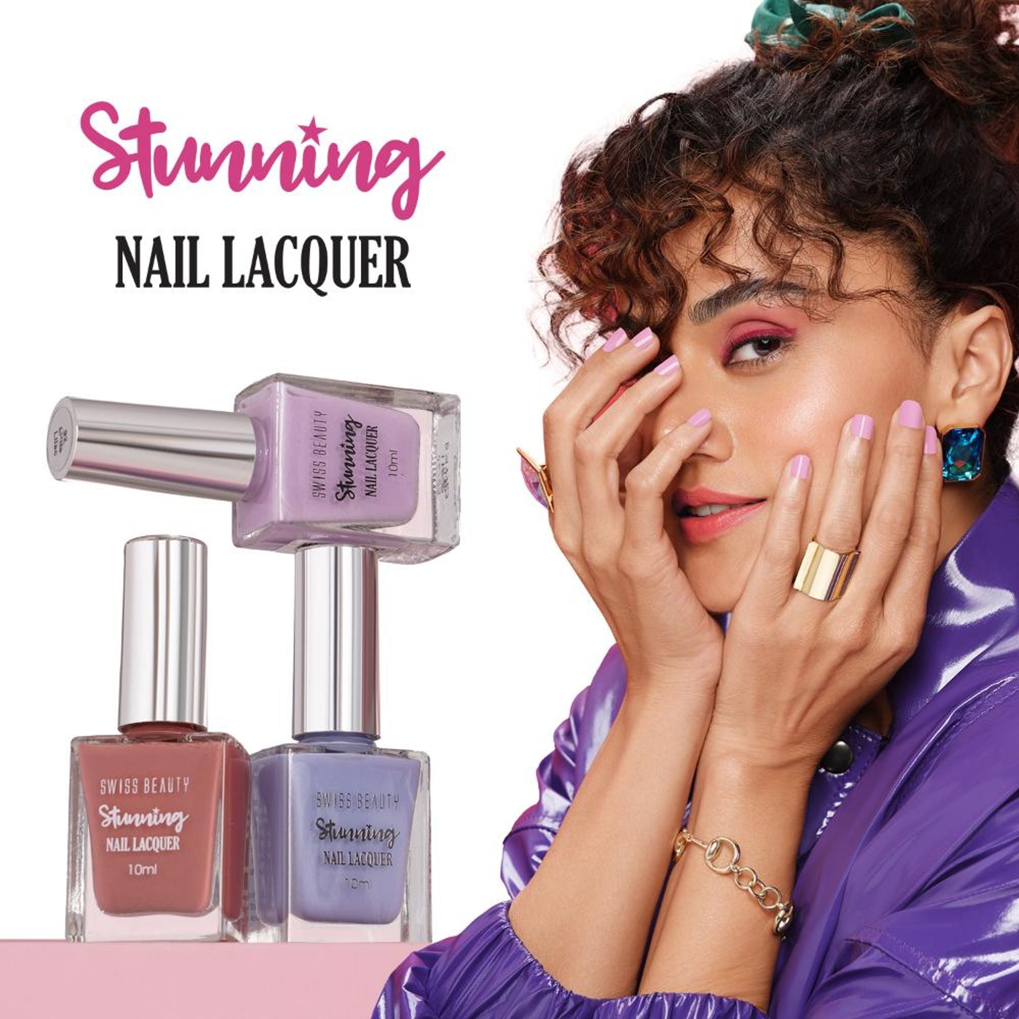 Swiss Beauty Stunning Nail Lacquer - Shade 02 - Distacart