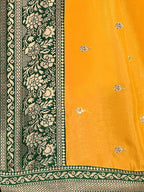 Saree Mall Woven Design Zari Silk Blend Sarees