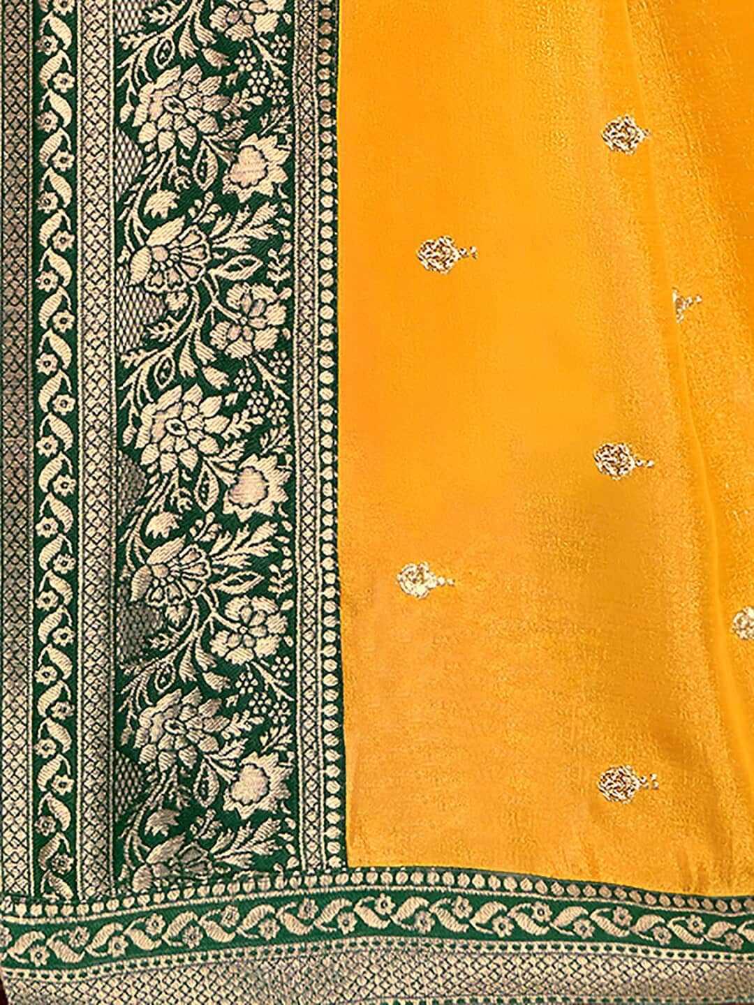 Saree Mall Woven Design Zari Silk Blend Sarees