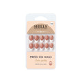 shills professional reusable press on nails french oval spn709