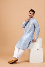 Viva Dot Designer Men's Kurta by Hilo Design