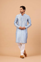 Viva Dot Designer Men's Kurta by Hilo Design