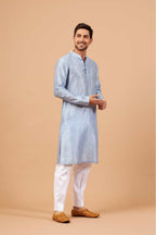 Viva Dot Designer Men's Kurta by Hilo Design