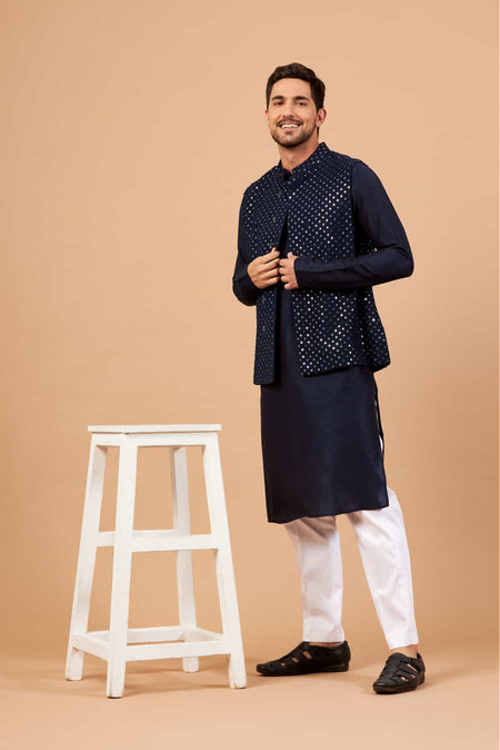 Rolack Designer Men's Nehru Jacket by Hilo Design