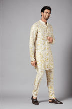 Mighty Natural Dye Designer Men's Kurta Set by Hilo Design
