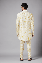 Mighty Natural Dye Designer Men's Kurta Set by Hilo Design
