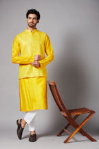 Yellot Designer Men's Nehru Jacket by Hilo Design