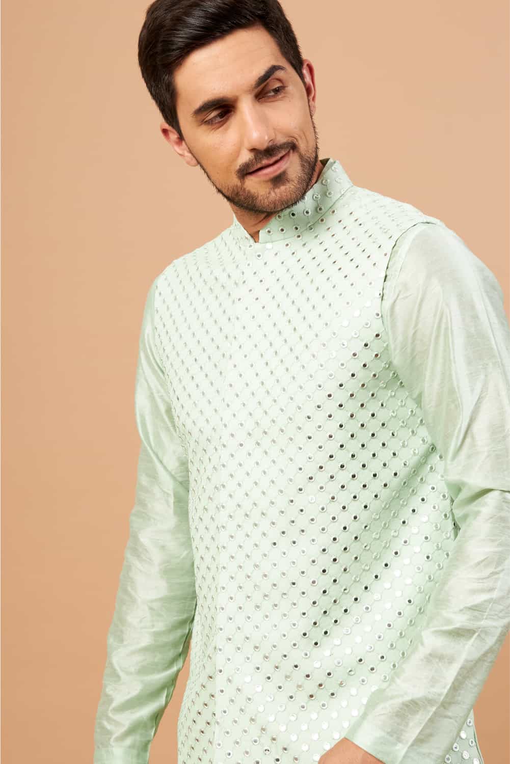Panor Designer Men's Nehru Jacket by Hilo Design