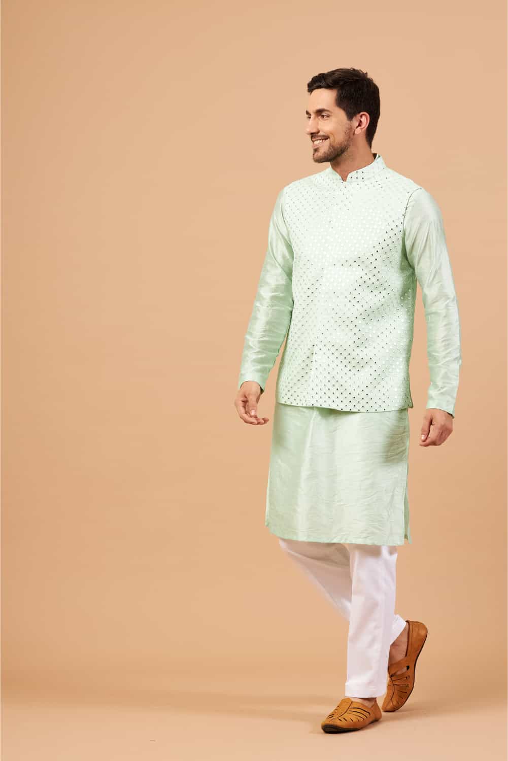 Panor Designer Men's Nehru Jacket by Hilo Design