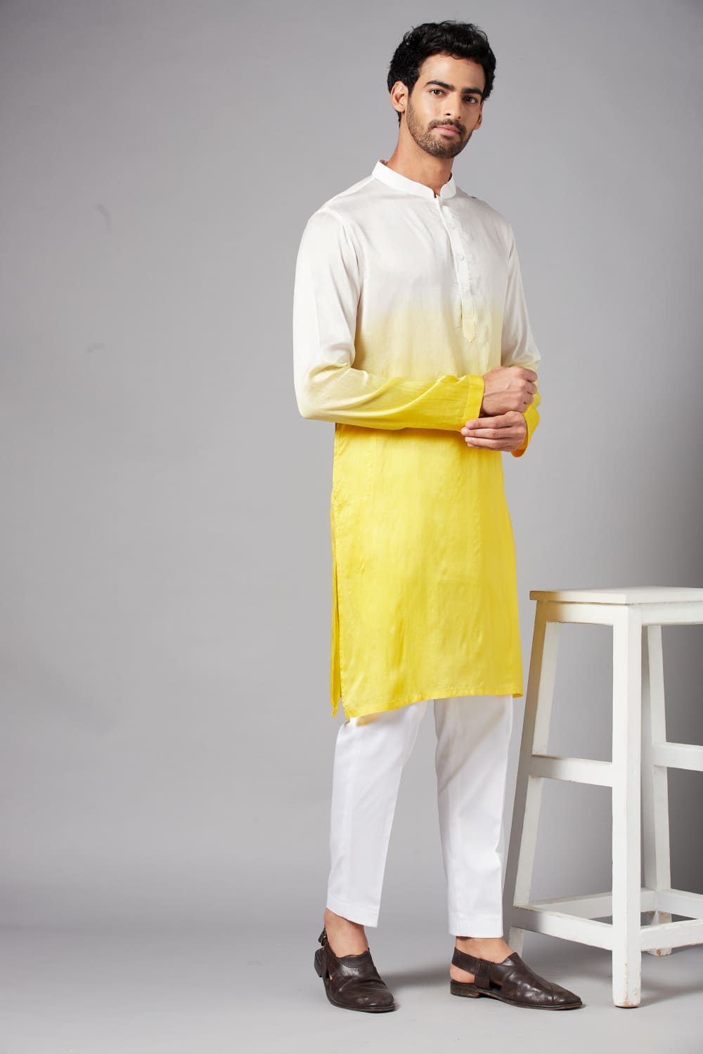 Whill Ombre Designer Men's Kurta by Hilo Design