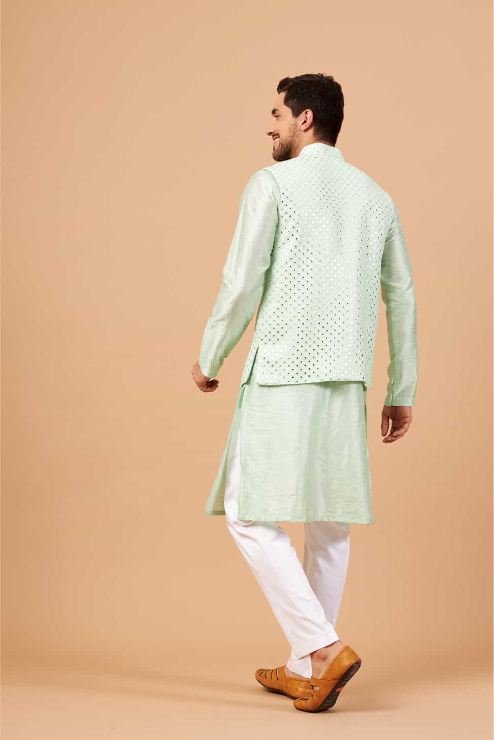 Panor Designer Men's Nehru Jacket by Hilo Design