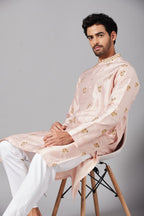 Krusos Hand Embroidered Kurta by Hilo Design